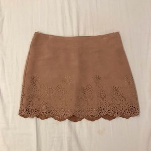 Forever 21 Copper Detailed skirt